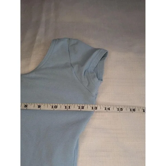 Capezio Blue Sleeveless Girls Ballet Leotard - Picture 3 of 7